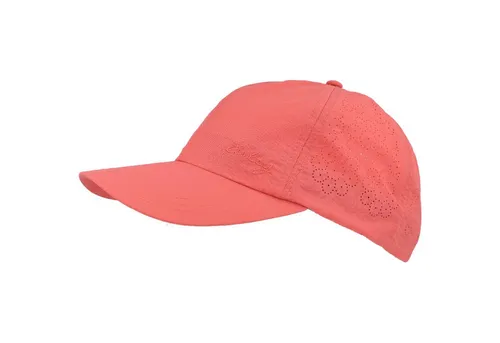 Eisley Cap Bellavista, Koralle – Sportlich & Funktional - Eisley Cap Bellavista in Koralle – ideal für aktive Sommertage. Mit hohem UV-Schutz 50+, schnelltrocknendem Material und cleveren Details wie verstellbarem Klettverschluss. Perfekt für Komfort und Sichtbarkeit.