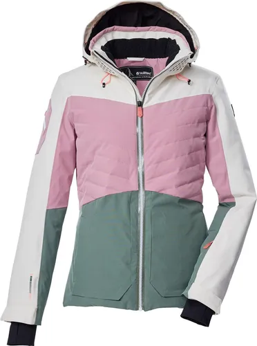 KILLTEC Damen Funktionsjacke KSW 30 WMN SKI JCKT - Skijacke für Damen mit wasser- und winddichtem Design, ideal für anspruchsvolle Pistenbedingungen. Nachhaltig und atmungsaktiv für maximalen Komfort.
