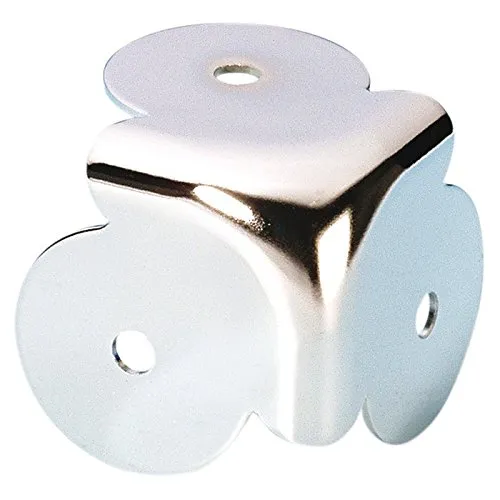 Ecke dreischenklig verchromt 4050