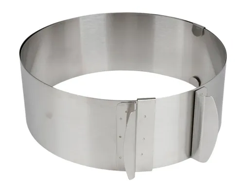 Tortenring Edelstahl Ø 16-30 cm stufenlos Backform Backrahmen Kuchenform Backen