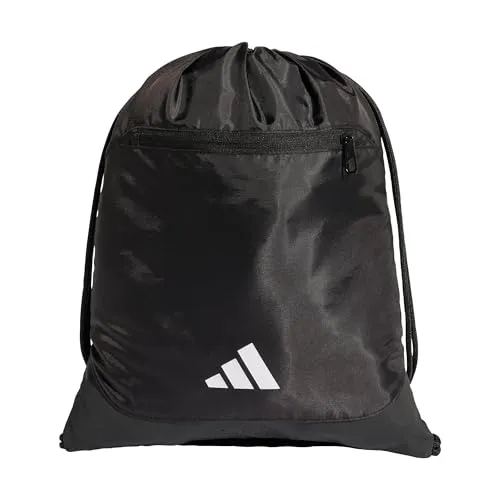 adidas Unisex Tiro Gymsack Shoe Bag, Black/White, One Size