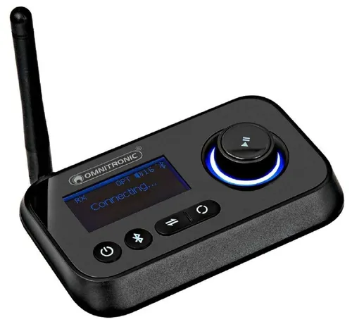OMNITRONIC BDT-5.2PRO Aptx HD Bluetooth Transceiver von Omnitronic