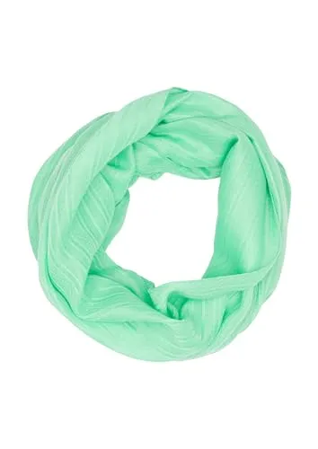 s.Oliver Loop-Schal aus Webware in türkis von s.Oliver