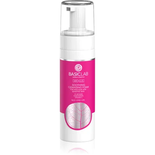BasicLab Dermocosmetics Micellis sanfter Reinigungsschaum für empfindliche und gerötete Haut 150 ml
