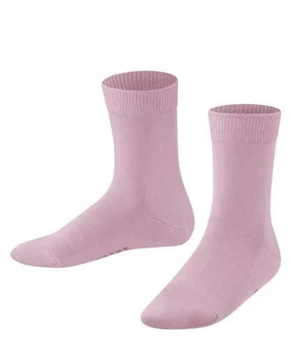 FALKE Unisex Kinder Socken Family K So nachhaltige Baumwolle einfarbig 1 Paar, Rosa Thulit 8663, 35-38