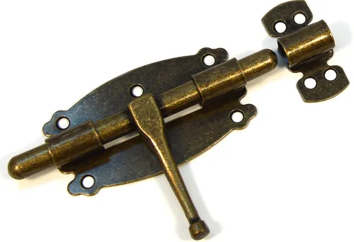 Möbelriegel Türriegel Torriegel Schubriegel Torschieber Bolzenriegel, 100mm