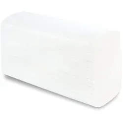 Funny Papierhandtuch Zellstoff hochweiß, 2-lagig, 3.750 Blatt - Papierhandtücher aus 100% Zellstoff, reißfest und saugfähig, ideal für Gastronomie und Büros. Perfekt für schmale Spender mit 3.750 Blatt pro Karton.