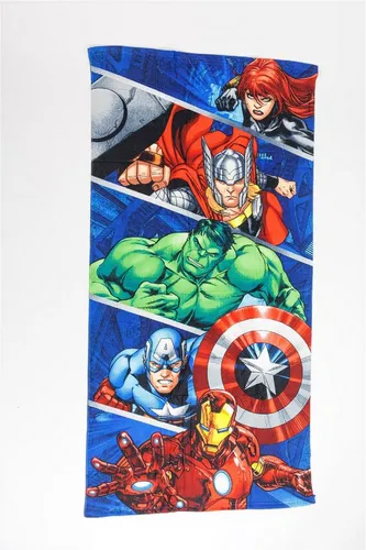 The AVENGERS Strandtuch Strandtuch – 140x70 cm, 100% Polyester für Superhelden-Fans