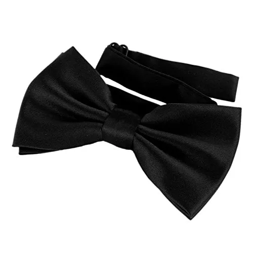 DonDon Fliege Schleife Schwarz bereits gebunden verstellbar in schwarz von DonDon