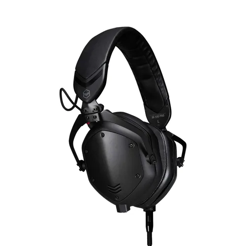 V-Moda M-100 PRO Kopfhörer - Professionelle Over-Ear-Kopfhörer mit herausragendem Sound und Komfort, ideal für DJs. Robuste Bauweise und drehbare Ohrmuscheln für flexibles Hören.