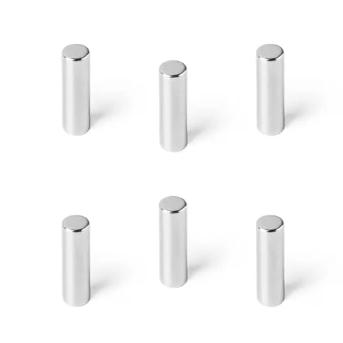 Strong Magnets Neodym Magnet - Rund 2 x 10 mm - 10 Stück - Extra stark, hält bis 168 g - Für Magnettafel, Kühlschrank, Whiteboard, Pinnwand, Büro