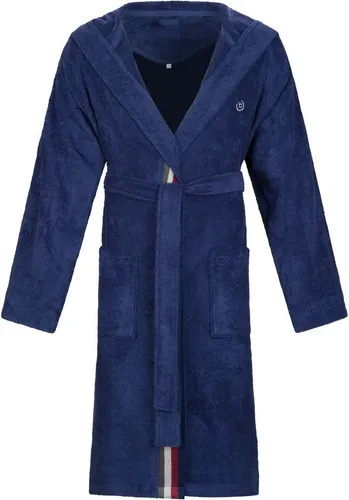 Bugatti Bademantel Decimo, Blau - Flauschiger Herren-Bademantel - Herren-Bademäntel, besonders flauschig und aus hochwertigem Textil, Made in Austria mit Oeko-Tex® Standard 100 für besten Komfort.
