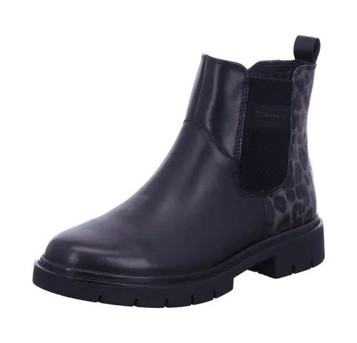 TAMARIS Damen 8-85421-45 Chelsea-Stiefel, Black Comb, 41 EU - Wanderschuhe mit herausnehmbarer Einlegesohle für individuellen Tragekomfort, ideal für stilvolle Freizeitaktivitäten und lange Tragezeiten.