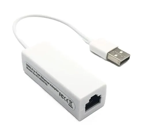 T-ProTek USB Netzwerkadapter Adapter auf RJ45 LAN Ethernet kompatibel für Google Android TV Tablet