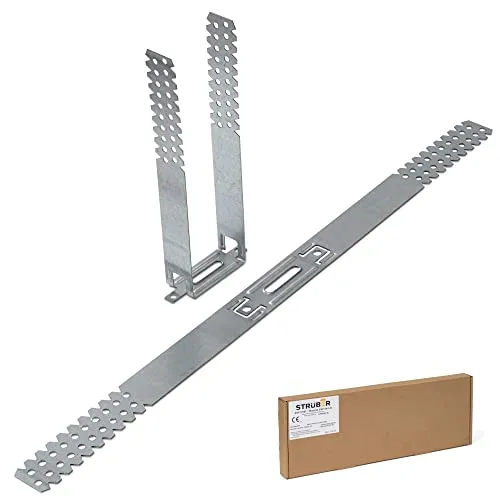 STRÜBER Deckenprofil Direktabhänger 75/125/175/200/225 mm - Trockenbauprofile für eine stabile Deckenmontage, ideal für verschiedene Höhen und einfache Installation mit 100 Stück pro Packung.