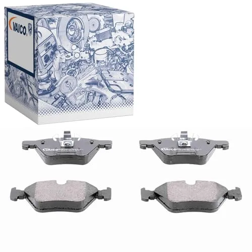 VAICO V20-8155 Bremsbelagsatz für BMW - Auto-Bremsbeläge für Vorderachse, kompatibel mit BMW 3 und 5 Serien, bieten optimale Bremsleistung und Sicherheit.