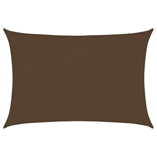 vidaXL Sonnensegel 4x5m in braun von vidaXL