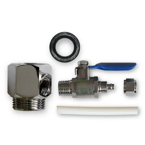 3/4' Wasseranschluss SBS Kühlschrank/ Umkehrosmoseanlage + Absperrhahn