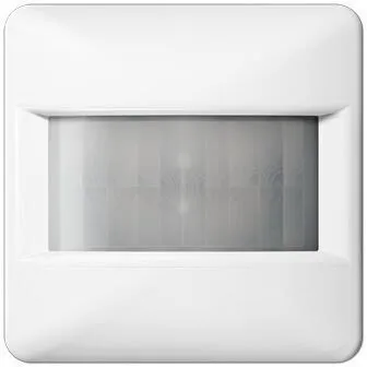 Jung CD17180WW Automatikschalter - Bewegungsmelder mit 1,10 m Reichweite, bruchsicher und hochglänzend, ideal für effizientes Lichtmanagement in Wohn- und Gewerberäumen.