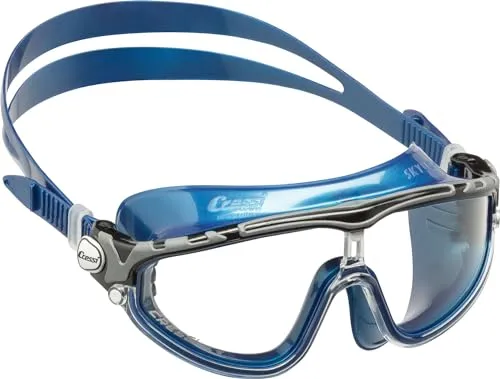 Cressi- SKYLIGHT-BRILLE SIL, BLAUES METALL von Cressi