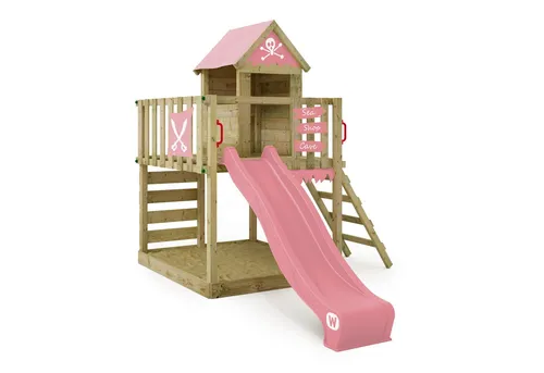 Wickey Spielturm Smart Life mit Rutsche und Sandkasten