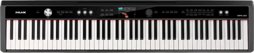 NU-X NPK-20 Professionelles Digitalpiano - Keyboards mit 88 Tasten Hammeraction, Bluetooth-Konnektivität und vielseitigen Klangoptionen für ein authentisches Klaviererlebnis und kreative Musikproduktion.
