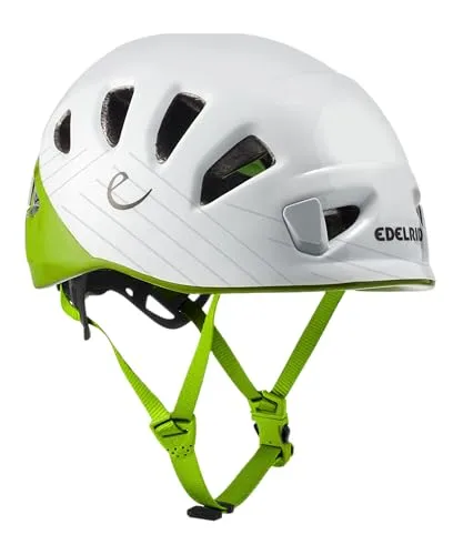 Edelrid Shield II oasis-snow (813) 52-62 - Kletterhelm mit leichtem In-Mold Design, ideal für Bergsportler. Überarbeitetes Wing Fit-System sorgt für individuelle Anpassung und maximalen Tragekomfort.