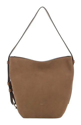 Abro Schultertasche Hobo Bag Cosmo (Set, 2-tlg) aus echtem Rindsleder - Stylische abro Hobo Bag Cosmo im Wildlederdesign mit praktischem Utensilientäschchen. Ideal für den Alltag und bietet ausreichend Platz für DIN A4. Hochwertiges Rindsleder verleiht der Tasche eine edle Note.