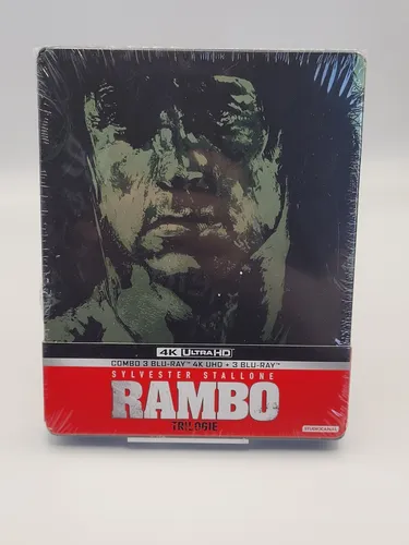 Rambo Trilogie - 4K UHD inkl. BluRay / 6 Disc STEELBOOK / NEU & OVP