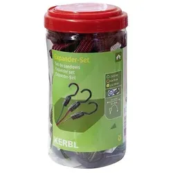 Flachexpander-Set - Breite 20 mm - Höhe 3 mm - Länge 51 bis 110 cm - Inhalt 8 Stück - Preis per Set