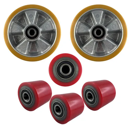 OSWALD Transportgeräte Gabelhubwagen Räder & Rollen Satz