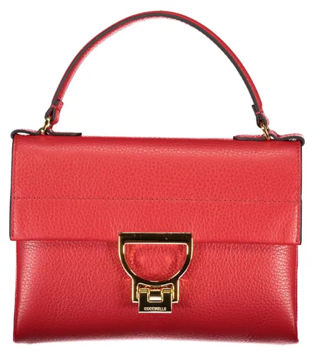 COCCINELLE Arlettis Handbag – Elegante Umhängetasche in Scarlet Rot - Stylische Handtasche für Damen aus hochwertigem Rindsleder, ideal für die Freizeit. Verstellbarer Tragegurt sorgt für individuellen Komfort und vielseitige Einsatzmöglichkeiten.