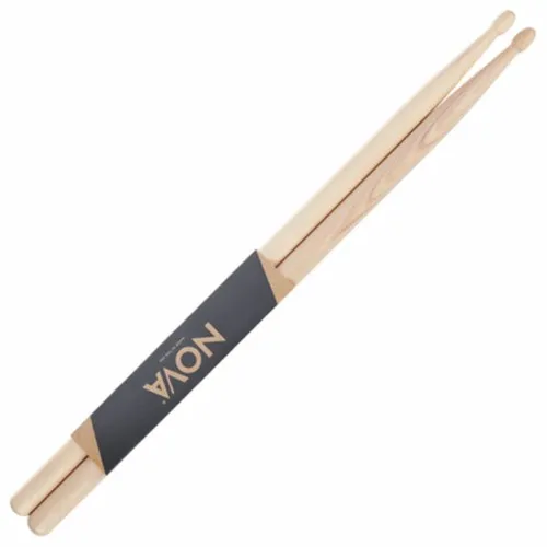 Vic Firth 2B Nova Hickory Wood Tip in weiß von Vic-Firth