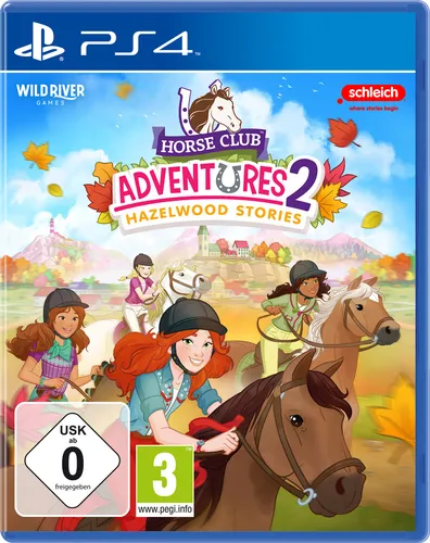 Wild River Games Horse Club Adventures 2 - Hazelwood Stories für PlayStation 4, spannendes Reiterabenteuer für Pferdefans