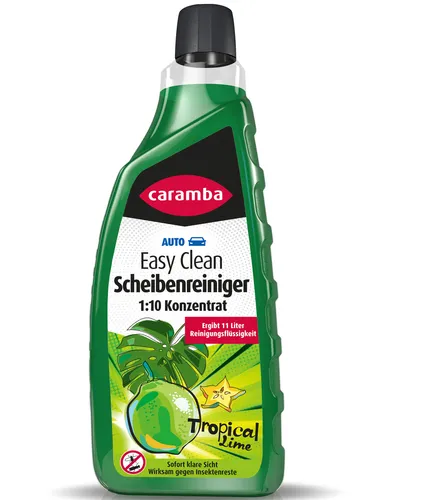 Caramba Easy Clean Scheibenreiniger 1:10 Tropical Lime 1 Liter Scheiben Klar