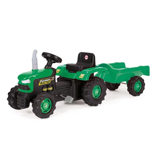 DOLU Tretfahrzeug 8053 Trettraktor mit Anhänger