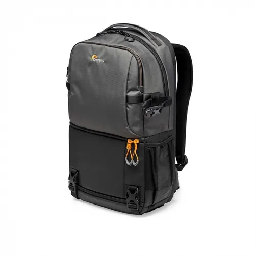 Lowepro Fastpack BP 250 AW III (Grau) - Kameratasche mit integriertem Regenschutz, ideal für Fotografen unterwegs und perfekt für DSLR-Kameras und Zubehör.