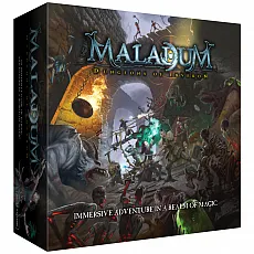 Battle Systems Maladum - Dungeons of Enveron Starter Set - Gesellschaftsspiel für Fantasy-Fans, erlebe immersive Abenteuer in einem magischen Reich mit hochwertigen Miniaturen und spannenden Herausforderungen.