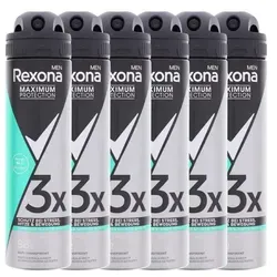 6x Rexona Men Maximum Protection Deo 150ml Intense Fresh – 96h Schutz - Zuverlässiger Schutz für Männer: Das Rexona Men Deo Intense Fresh bietet bis zu 96 Stunden Schutz vor Schweiß und Geruch. Mit frischem Duft und sanfter Hautpflege ist es der perfekte Begleiter für aktive Tage.