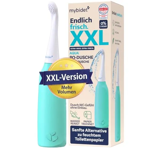 mybidet XXL Po Dusche Intimdusche AQUA XXL – Mobiles mit mehr Volumen