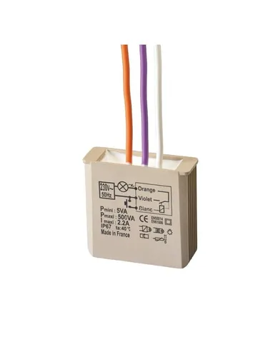 Zeitgesteuertes elektronisches Dimmermodul 500W - Smart Home (Haussteuerungen) - Flexibles Dimmen per Zeitsteuerung für optimale Lichtatmosphäre.