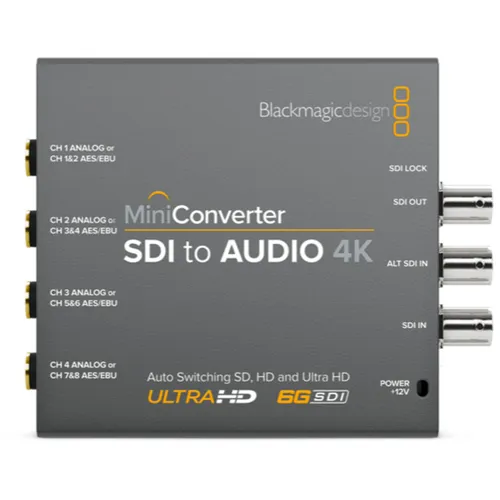 Blackmagic Design Mini Converter SDI to Audio 4K