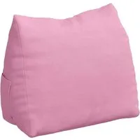 vidaXL Rückenkissen Rosa 45 x 20 x 35 cm Stoff 42015017