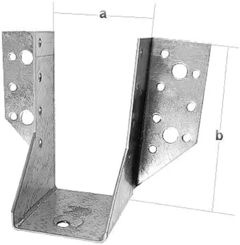 Produktbild Alberts 334512 Balkenschuh | Typ A | sendzimirverzinkt | 50 x 105 mm