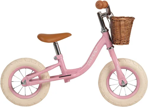 Huffy Vintage Laufrad 10-Zoll für Kinder - Das Huffy Vintage Laufrad mit 10 Zoll ist ideal für kleine Abenteurer! Es fördert das Gleichgewicht und die Koordination, während das charmante Design mit Weidenkorb und weichen Griffen begeistert. Perfekt für den ersten Fahrspaß!