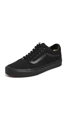 Vans Old Skool Sneakers VN000D3HBKA1 - Sneaker mit robustem Canvas-Obermaterial und legendärem Seitenstreifen, ideal für Skateboarding und lässige Streetstyles. Bequemer Tragekomfort dank gepolstertem Schaft und Waffel-Gummisohle.