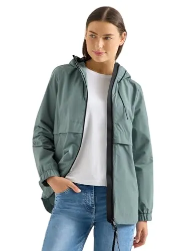 Damen A-Linie Jacke mit Kapuze von CECIL