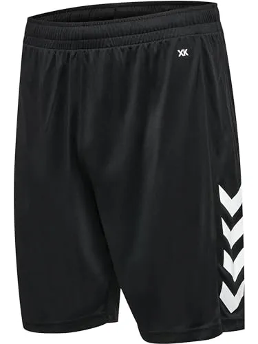 hummel Core XK Poly Shorts, Schnelltrocknende Herren Sportshorts, Verstellbarer Kordelzug im Hosenbund, BEECOOL-Stofftechnologie, Normale Passform, Gym & Sports Wear (1er Pack)