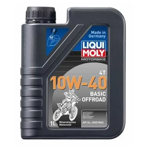 LIQUI MOLY Motorbike 4T 10W-40 Basic Offroad | 1 L | Motorrad 4-Takt-Öl | Art.-Nr.: 3059