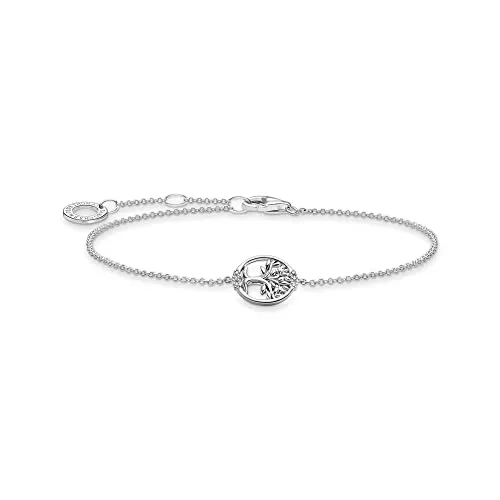 Thomas Sabo A2041-051-14-L19V Damenarmband - Eleganter Armschmuck - Armschmuck in edlem Silber, perfekt für jeden Anlass und verleiht Ihrem Look eine stilvolle Note.